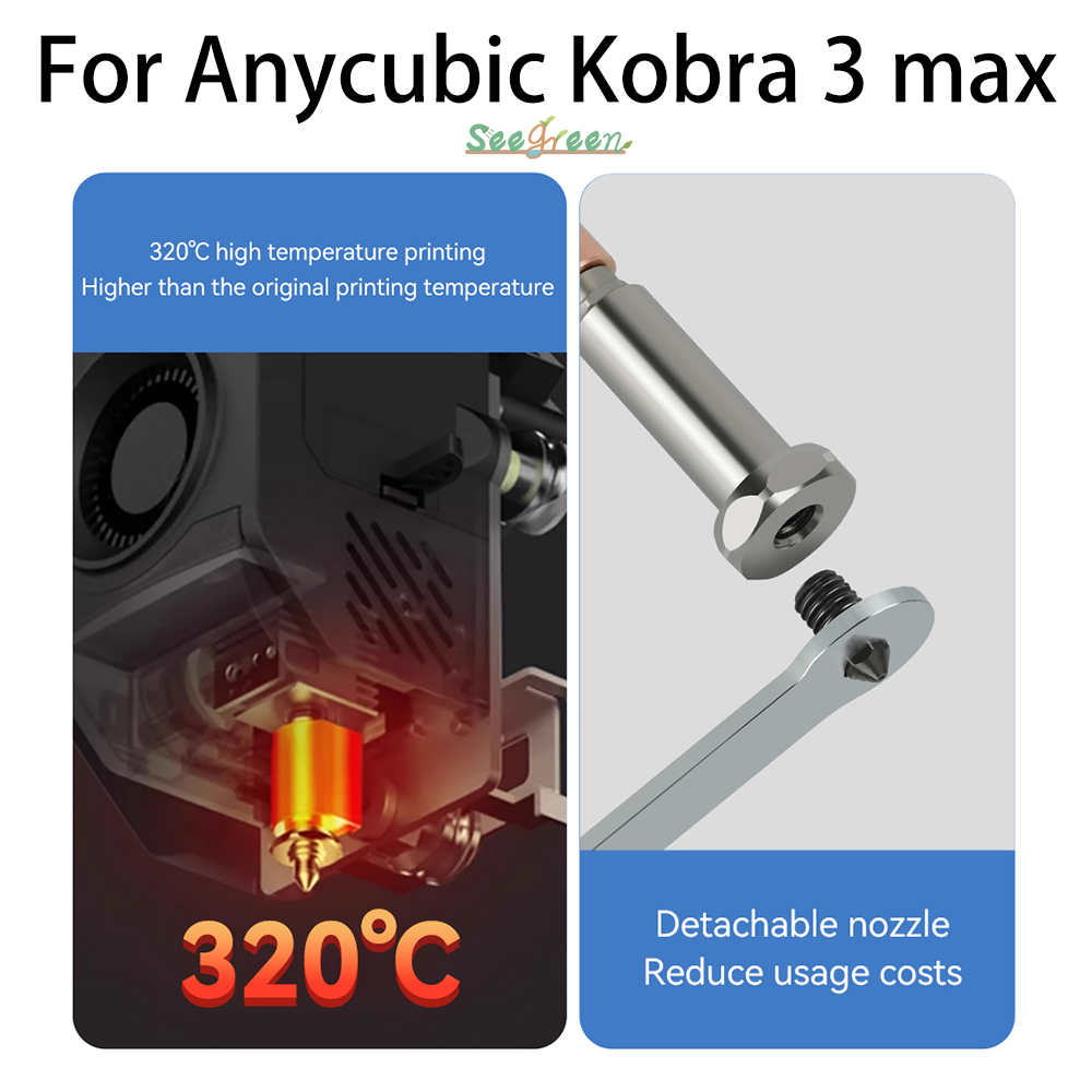 Hotend 0.4Mm - Nuovo Ugello di Aggiornamento Per Anycubic