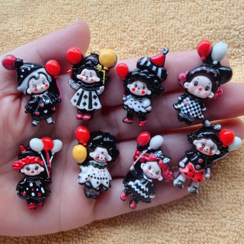 Resin - 12 Pezzi Palloncini Joker, Accessori in