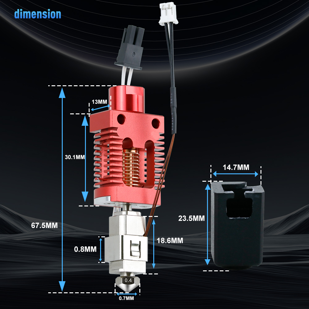 Kit Hotend per Creality Ender  - Hotend 0.4Mm recensione e prezzo