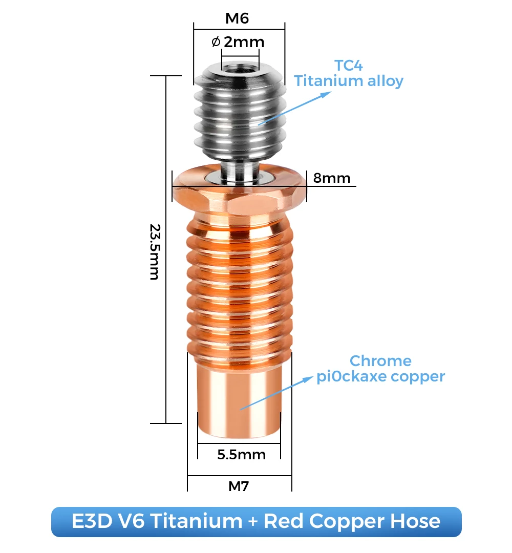 Parti della stampante 3D E3D V - Direct Drive Extruder recensione e prezzo