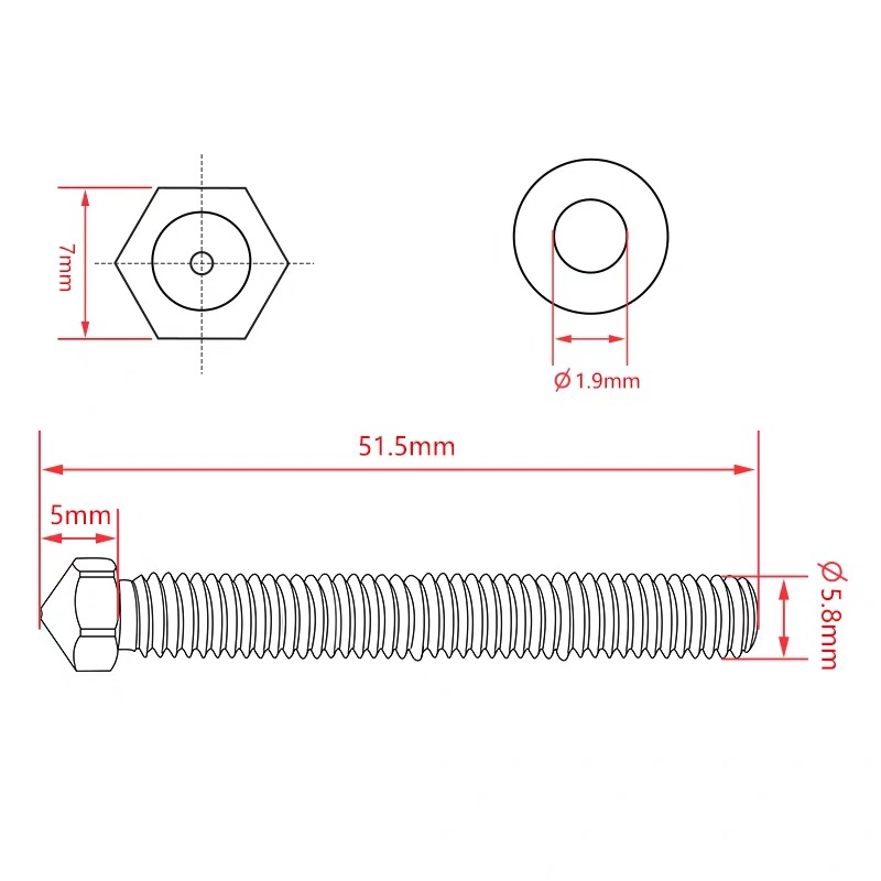 Ugello in Ottone Super Volcano - Printer Nozzle recensione e prezzo