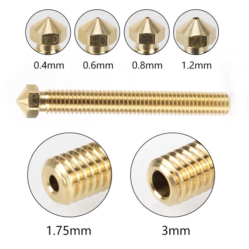 Ugello in Ottone Super Volcano - Printer Nozzle recensione e prezzo