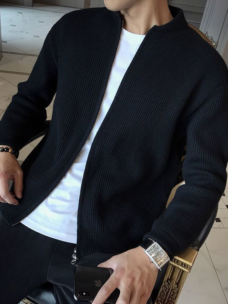 Cardigan da uomo in maglia, st - Resin Vat recensione e prezzo