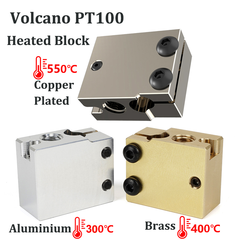 Blocco riscaldato vulcano PT10 - Direct Drive Extruder recensione e prezzo
