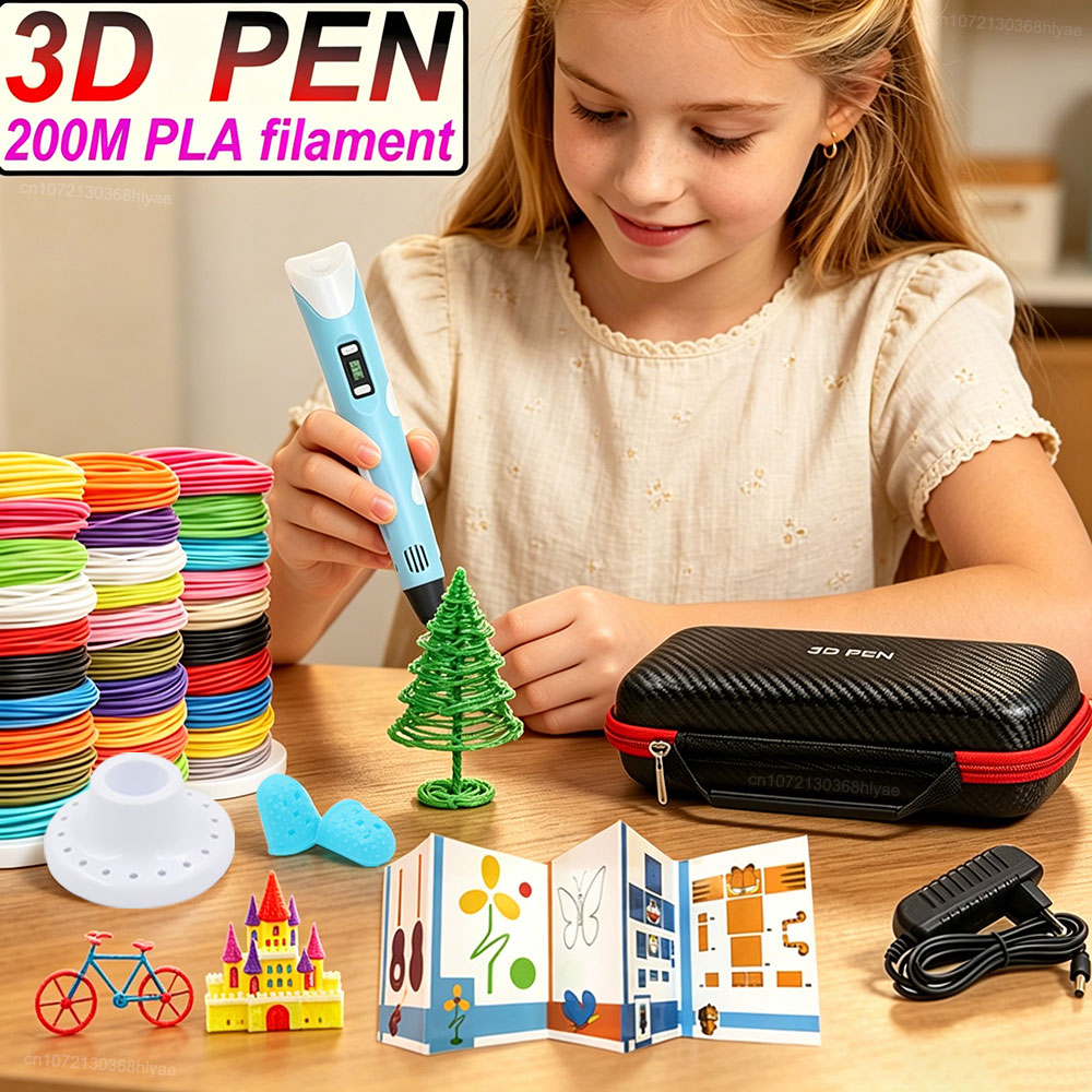 Nuova penna 3D per bambini con - Pla Filament recensione e prezzo