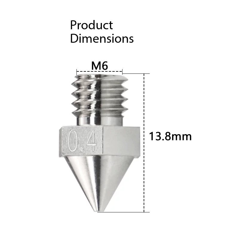 Ugello Rinforzato e Indurito S - Printer Nozzle recensione e prezzo
