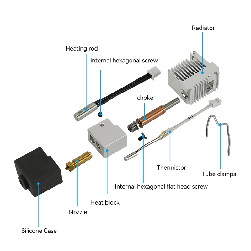 Per Anycubic Kobra 3 Hotend ki - Hotend 0.4Mm recensione e prezzo