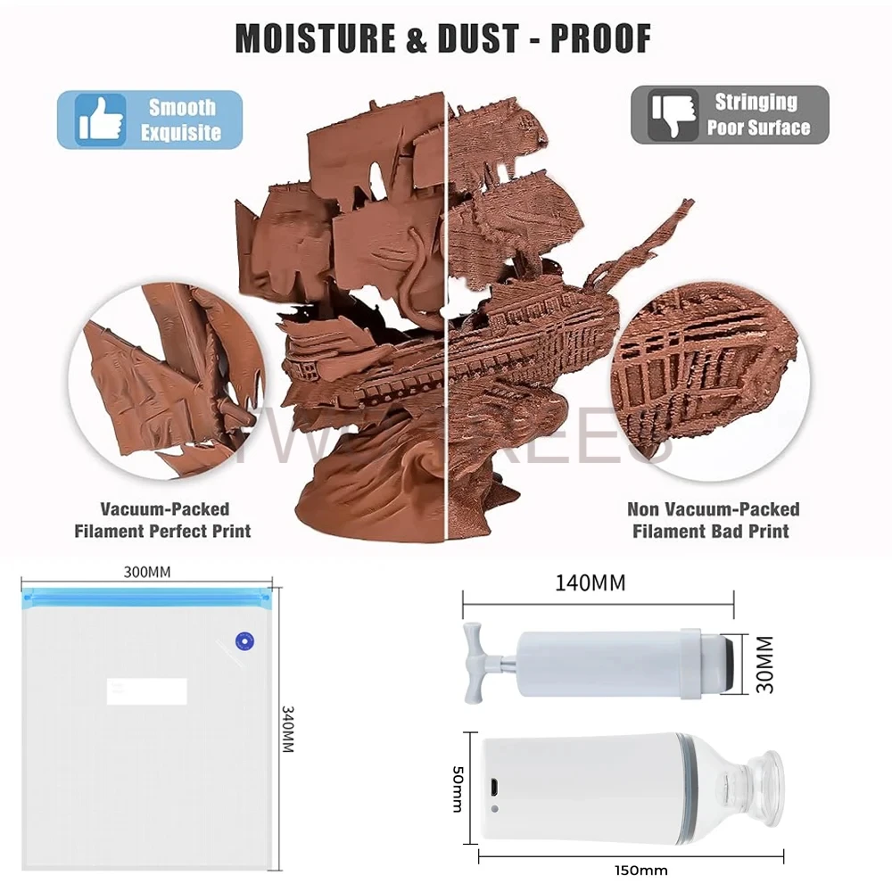 Sacchetto Sottovuoto per Filam - Petg Filament recensione e prezzo