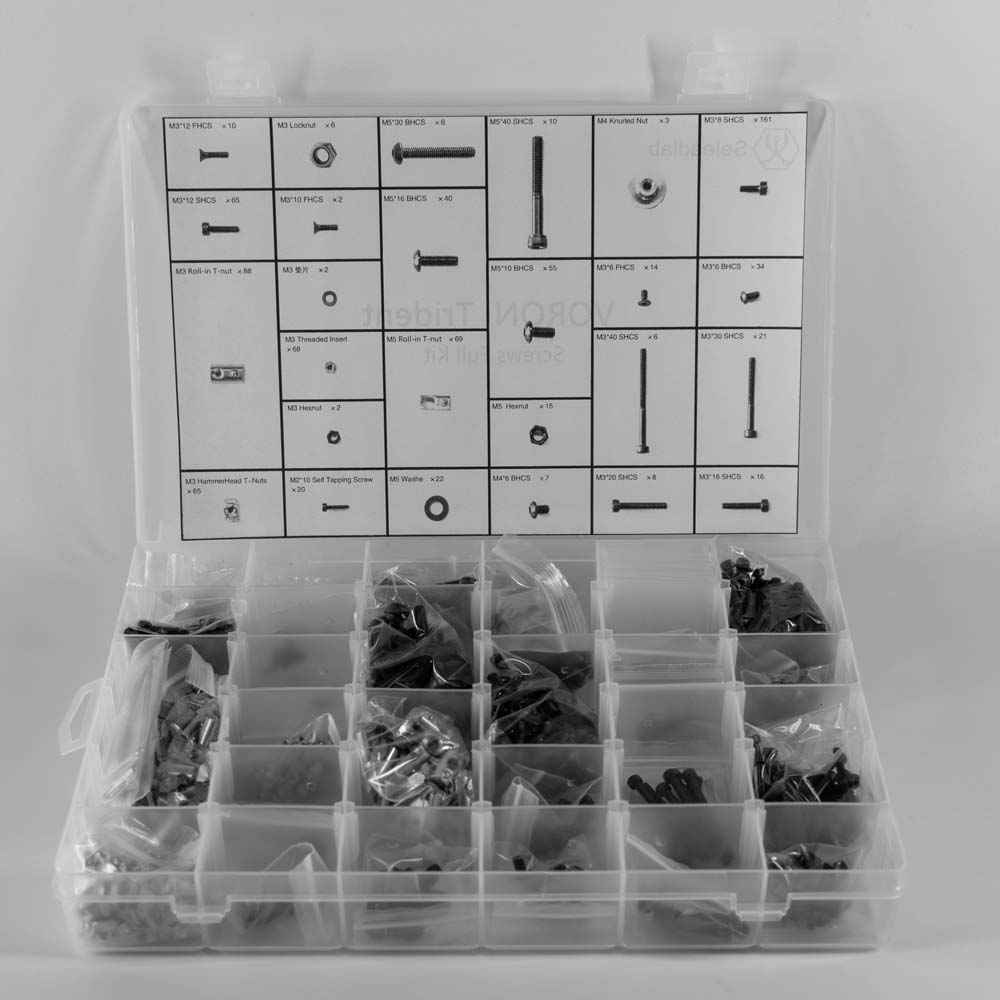 Kit completo di viti per Voron - Voron Trident Full Kit recensione e prezzo