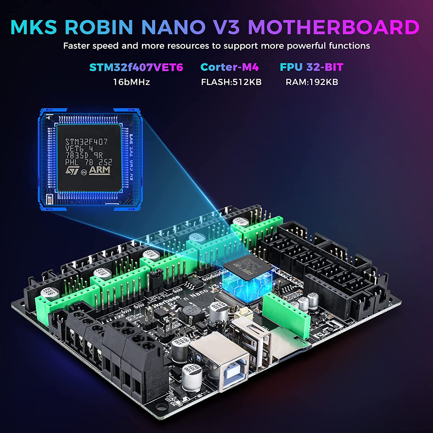 Makerbase Mks Robin Nano V3 Ea - Mks Sgen recensione e prezzo